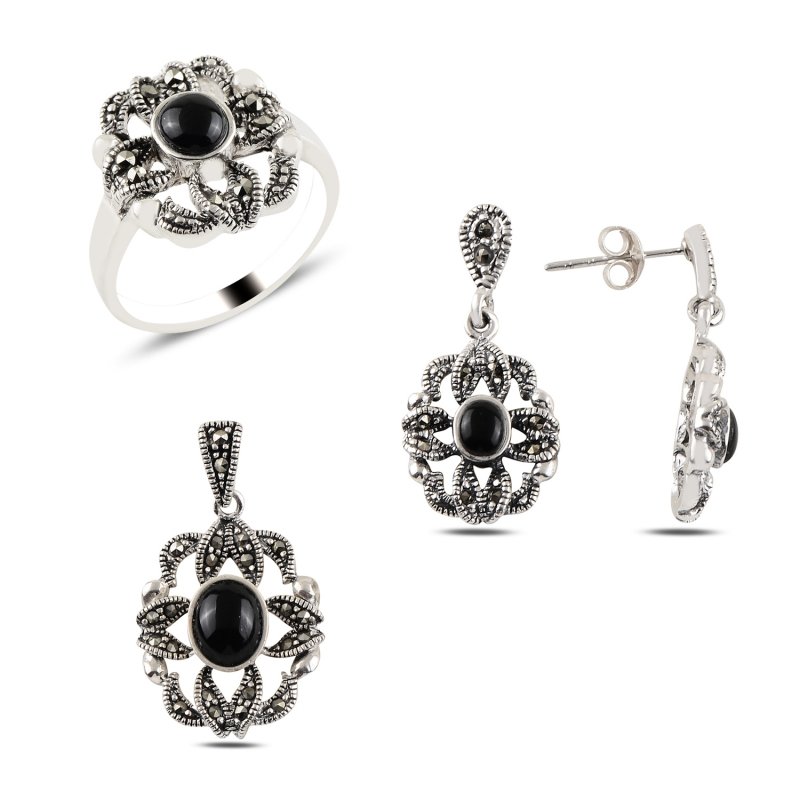 Onyx%20&%20Marcasite%20Set