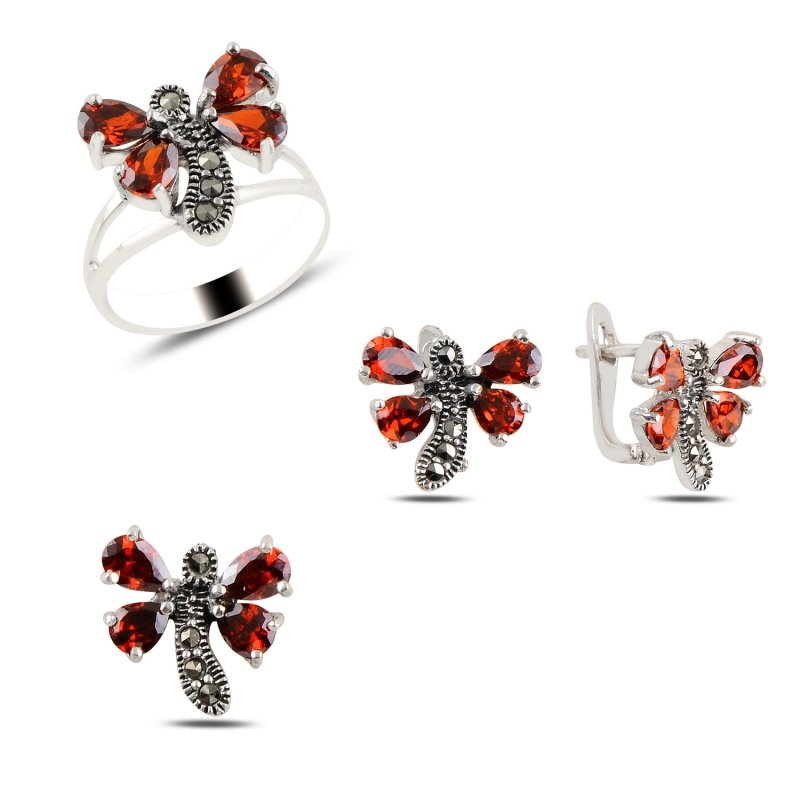 Dragonfly%20CZ%20&%20Marcasite%20Set