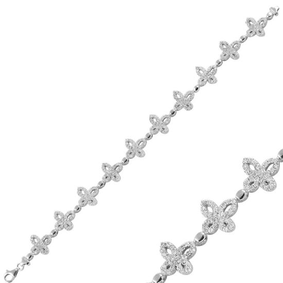 Wholesale Butterfly CZ Bracelet