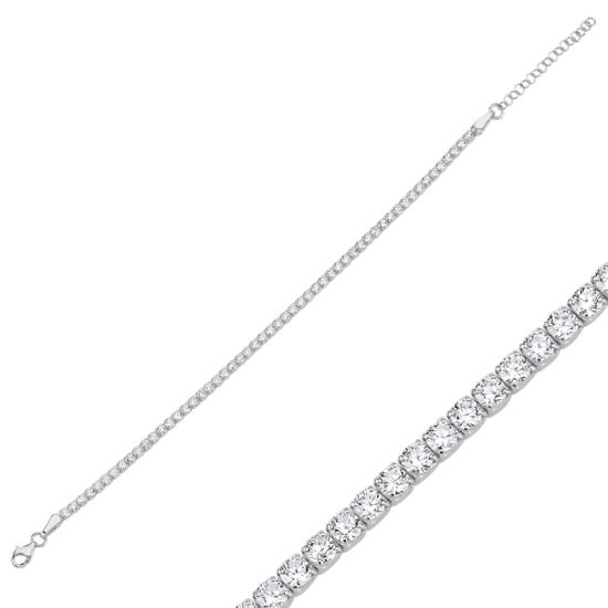 Wholesale Tennis 2.5mm CZ Bracelet