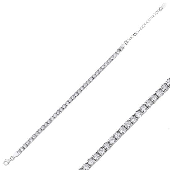 Wholesale Tennis 4mm CZ Bracelet