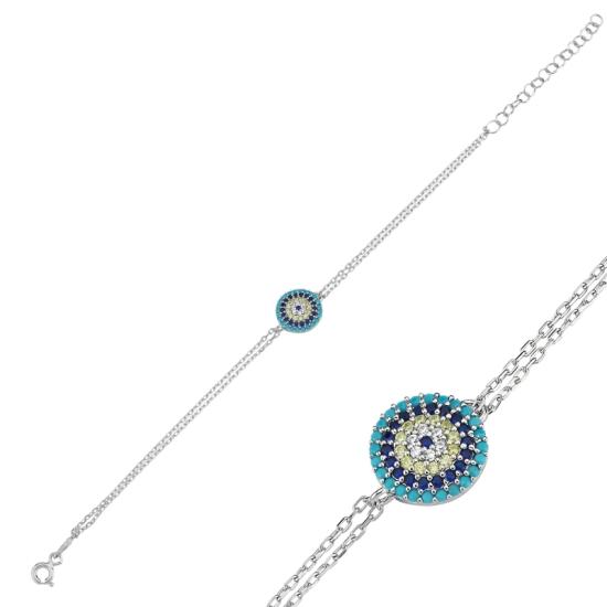 Wholesale Evil Eye CZ Bracelet