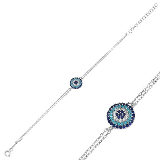 Wholesale Evil Eye CZ Bracelet