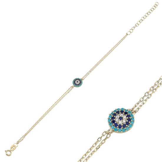 Wholesale Evil Eye CZ Bracelet