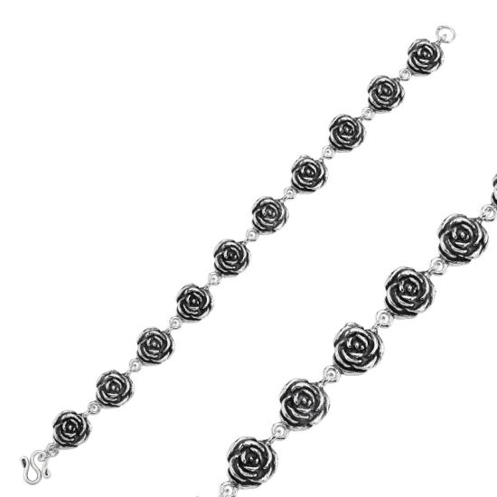 Wholesale Rose Oxidised Bracelet