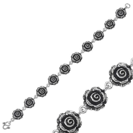 Wholesale Rose Oxidised Bracelet