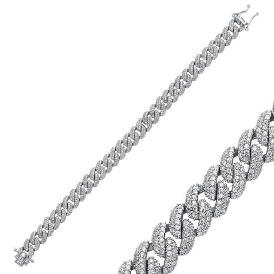 Wholesale CZ Curb Bracelet