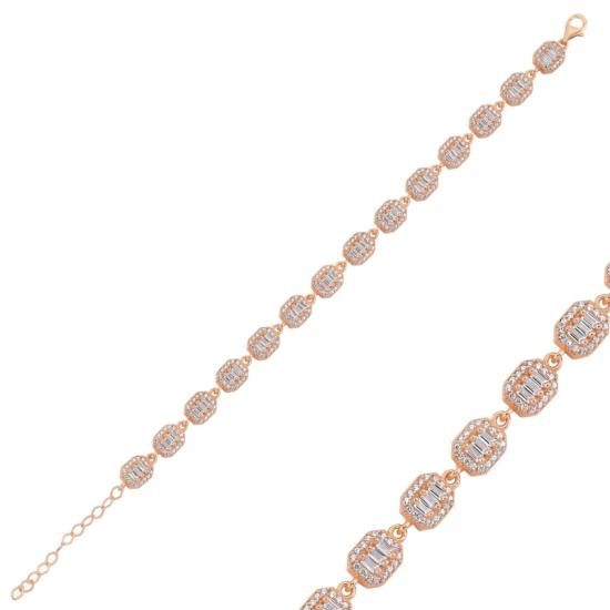 Wholesale Baguette CZ Bracelet