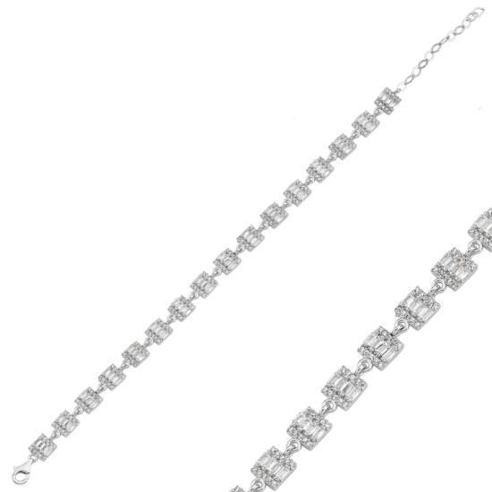 Wholesale Baguette CZ Bracelet