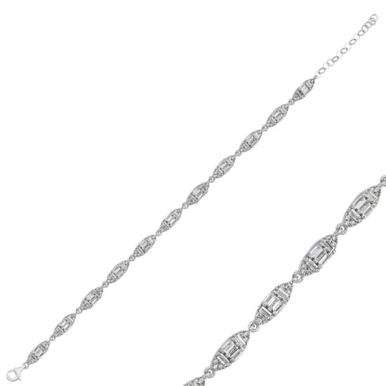 Wholesale Baguette CZ Bracelet