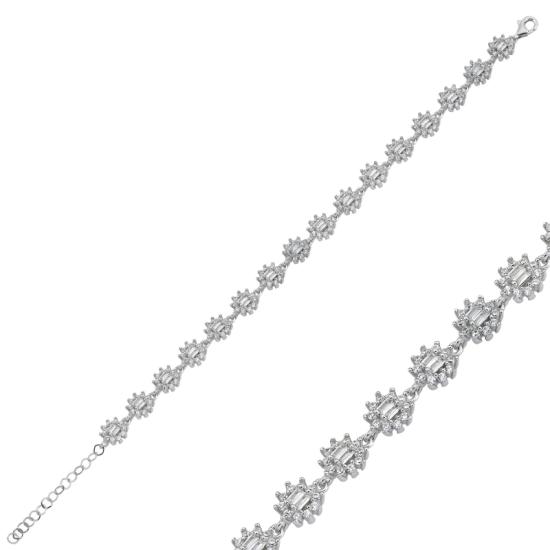 Wholesale Baguette CZ Bracelet