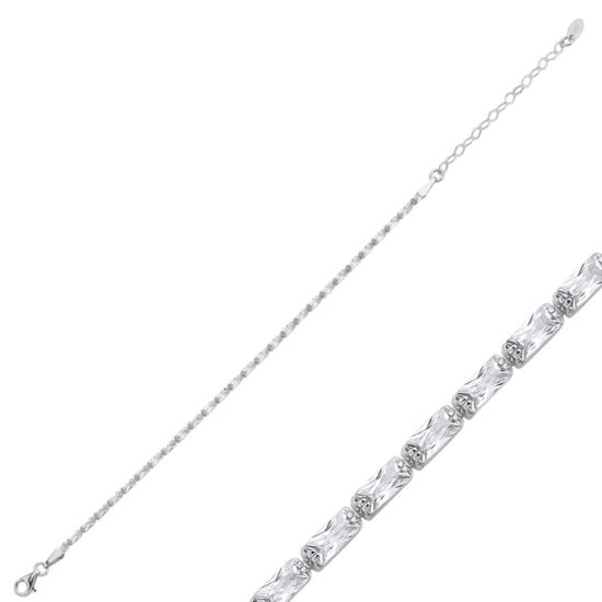 Wholesale Baguette CZ Tennis Bracelet