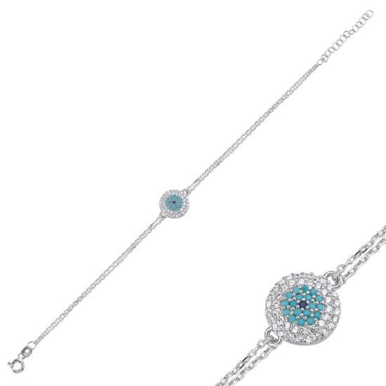 Wholesale Evil Eye CZ Bracelet