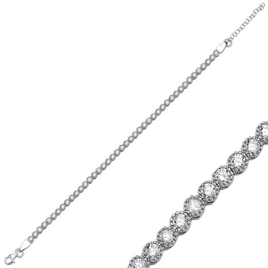 Wholesale Round Tennis Bracelet