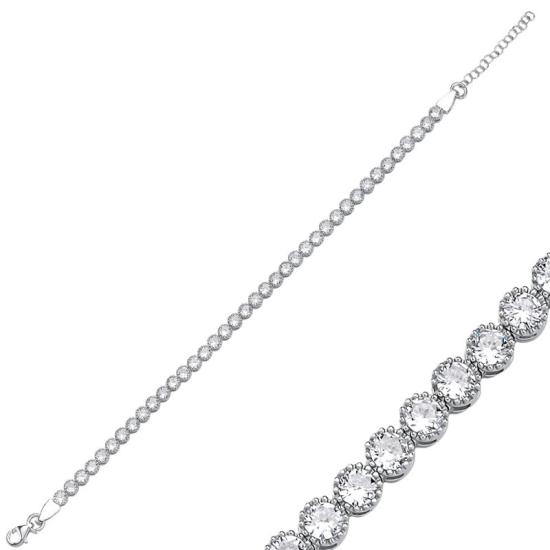 Wholesale Round Tennis Bracelet