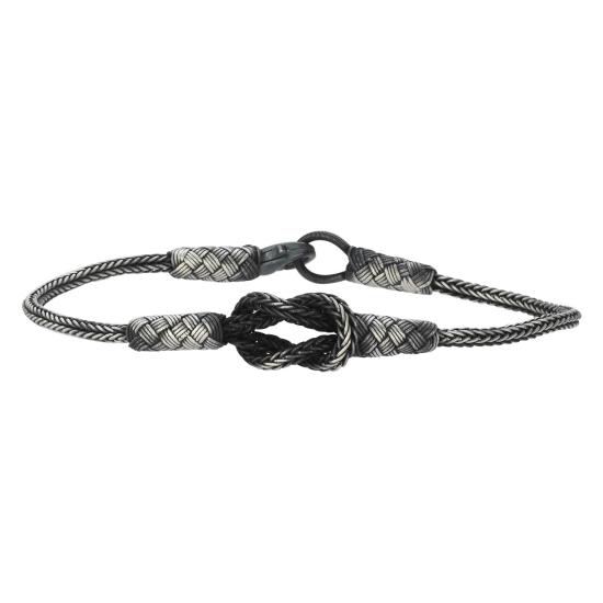 Wholesale Kazaz Hand Knitted Oxidised Bracelet