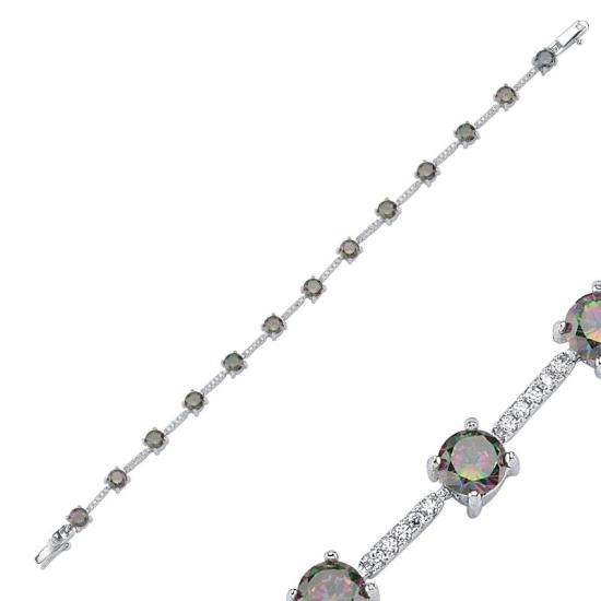 Wholesale Mystic Topaz CZ Bracelet