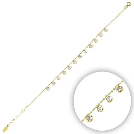 Wholesale Round Cut CZ Bracelet