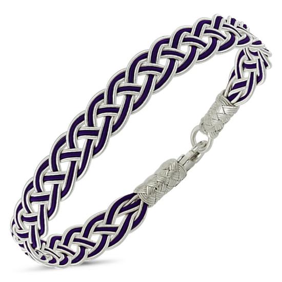 Wholesale Purple Kazaz Hand Knitted Bracelet