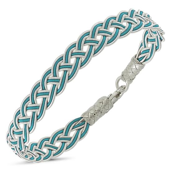 Wholesale Turquoise Kazaz Hand Knitted Bracelet