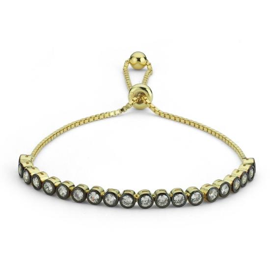 Wholesale CZ Adjustable Sliding Bracelet