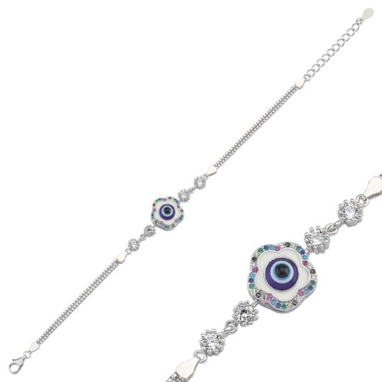 Wholesale CZ Evil Eye Bracelet