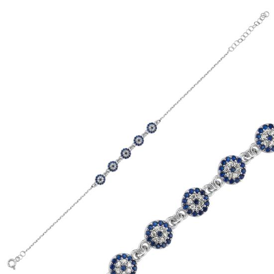 Wholesale CZ Evil Eye Bracelet