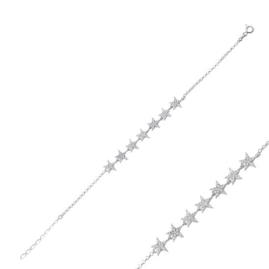 Wolesale CZ Star Bracelet