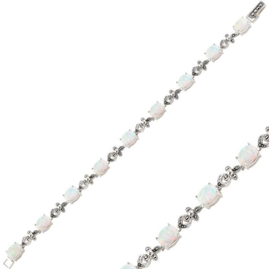 Wholesale Opal & Marcasite Bracelet