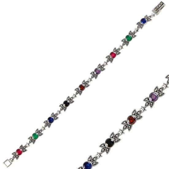 Wholesale Mix CZ & Marcasite Bracelet