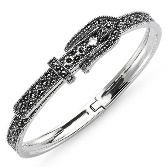 Wholesale Marcasite Belt Buckle Bangle