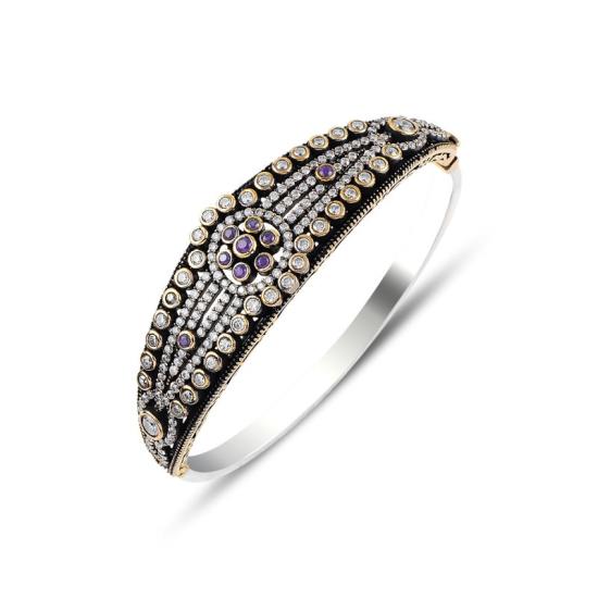 Wholesale CZ Ottoman Style Bangle