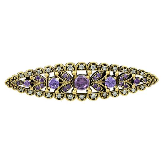 Wholesale Ottoman Style CZ Brooch