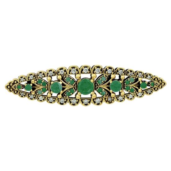 Wholesale Ottoman Style CZ Brooch