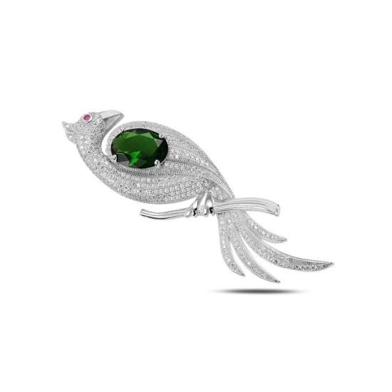 Wholesale Bird CZ Brooch & Pendant