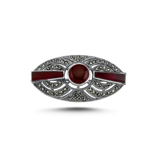 Wholesale Gemstone & Marcasite Brooch