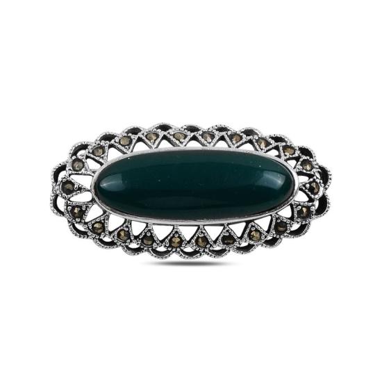 Wholesale Gemstone & Marcasite Brooch