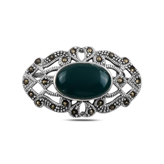 Wholesale Gemstone & Marcasite Brooch