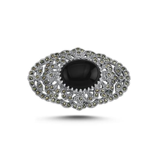 Wholesale Gemstone & Marcasite Brooch