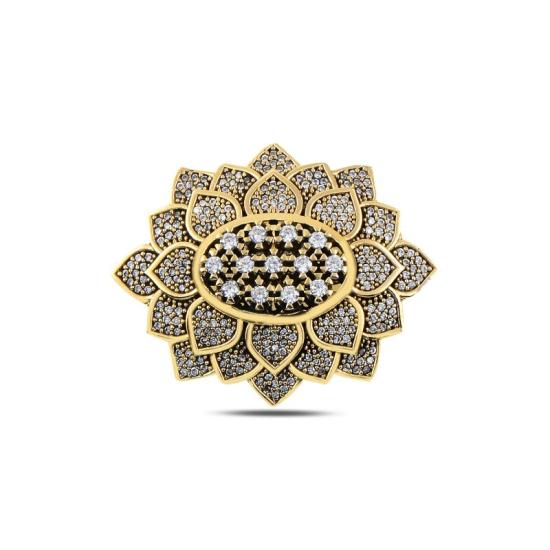 Wholesale CZ Ottoman Style Brooch