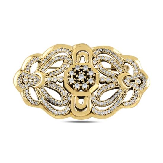 Wholesale CZ Ottoman Style Brooch