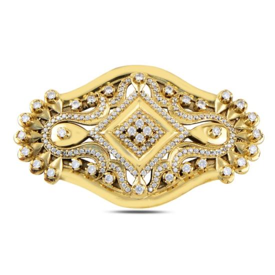 Wholesale CZ Ottoman Style Brooch