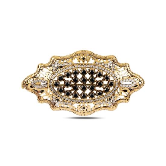 Wholesale CZ Ottoman Style Brooch