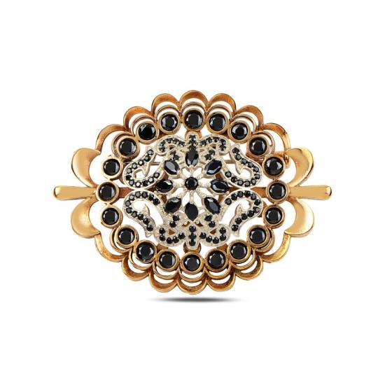 Wholesale CZ Ottoman Style Brooch