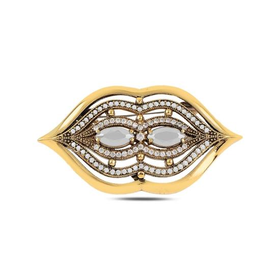 Wholesale CZ Ottoman Style Brooch