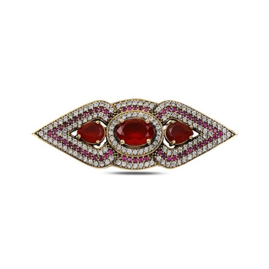 Wholesale CZ Ottoman Style Brooch