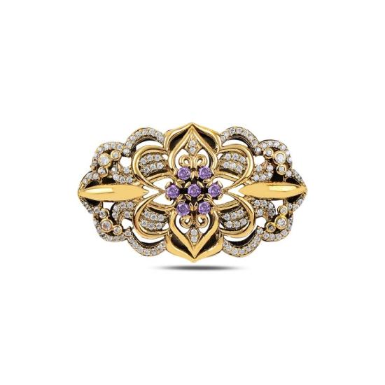 Wholesale CZ Ottoman Style Brooch