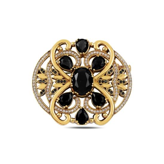 Wholesale CZ Ottoman Style Brooch