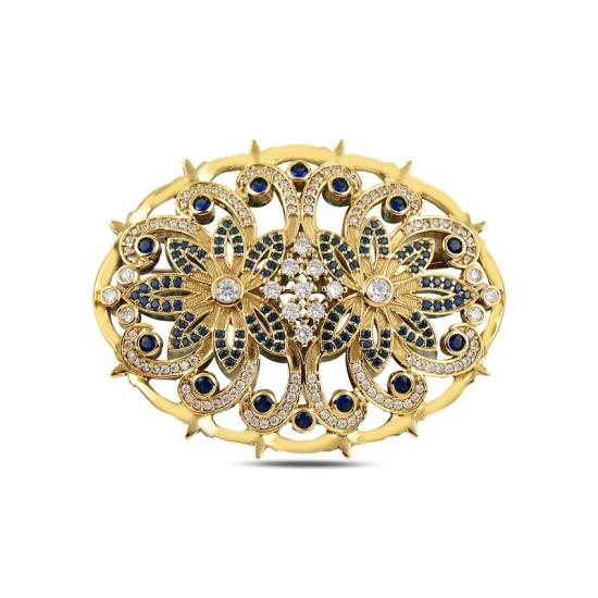 Wholesale CZ Ottoman Style Brooch