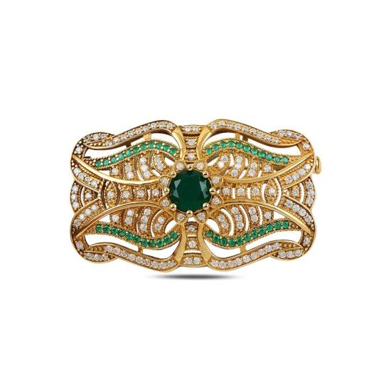 Wholesale CZ Ottoman Style Brooch